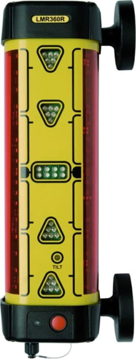Pachet Receptor semnal pentru utilaje 360° LMR360R (868 MHz) - include Cleme si afișaj de la distanță LMD360R, Leica-6003352