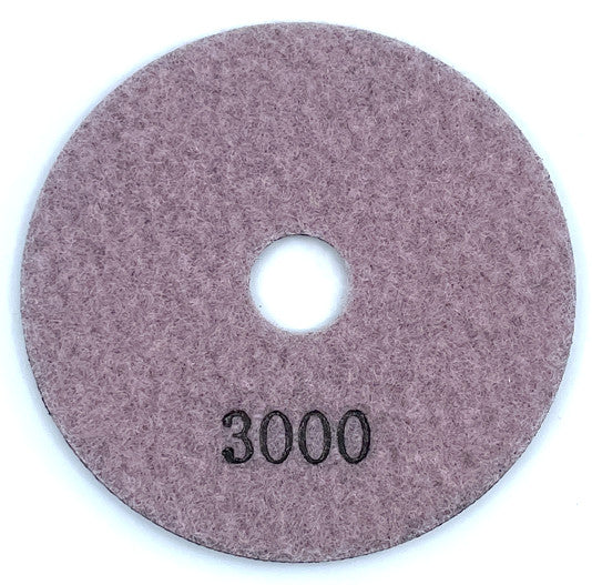 Paduri / dischete diamantate pt. polish uscat #3000 125mm Super Premium - DXDH.24007.125.3000