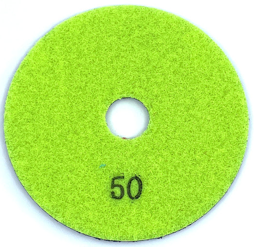 Paduri / dischete diamantate pt. slefuire umeda #50 100mm Super Premium - DXDH.23007.100.0050