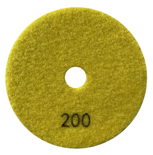 Paduri / dischete diamantate pt. slefuire uscata #200 Ø125mm - DXDY.DRYPAD.125.0200