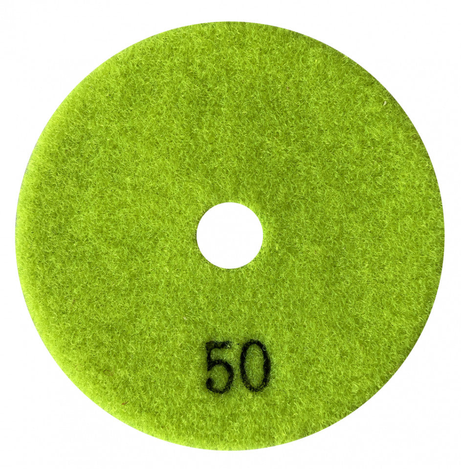 Paduri / dischete diamantate pt. slefuire uscata #50 Ø100mm - DXDY.DRYPAD.100.0050