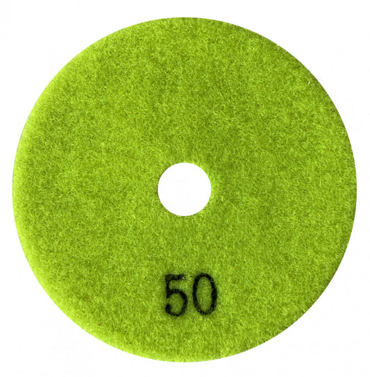 Paduri / dischete diamantate pt. slefuire uscata #50 Ø125mm - DXDY.DRYPAD.125.0050