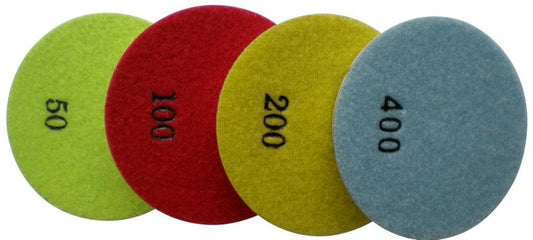 Paduri / dischete diamantate pt. slefuire uscata de pardoseli #100, 80mm - DXDH.26007.080.0100