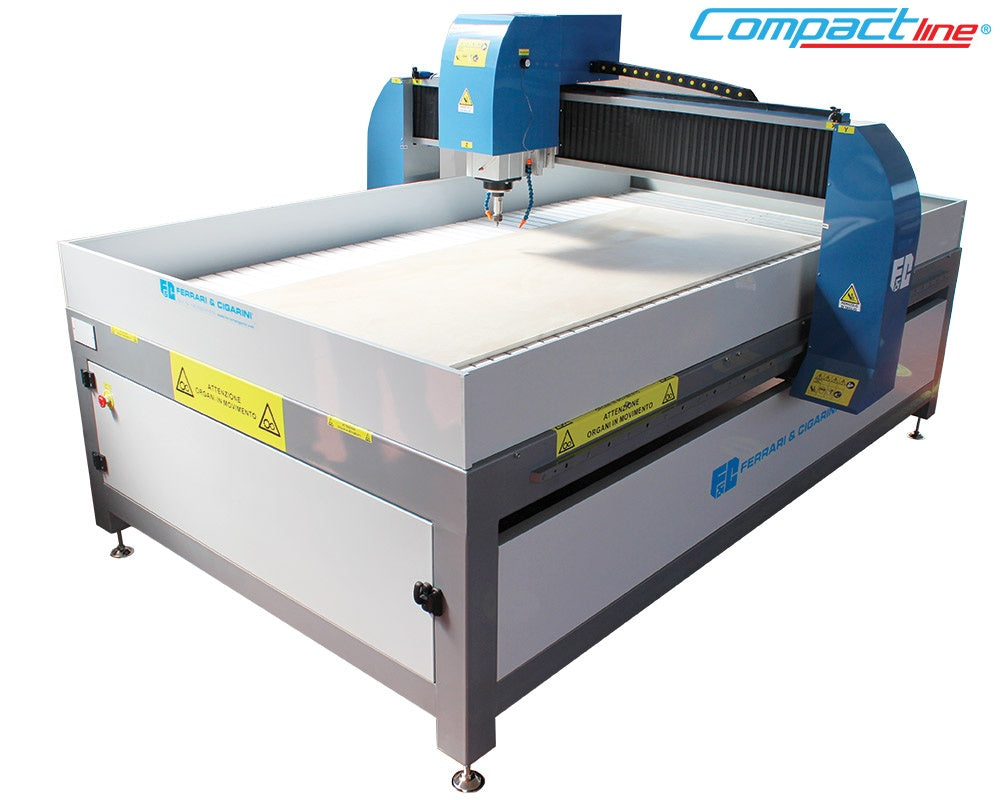 Pantograf (freză) de precizie MIT PLUS, 180x320cm, grosime 100mm - Ferrari&Cigarini