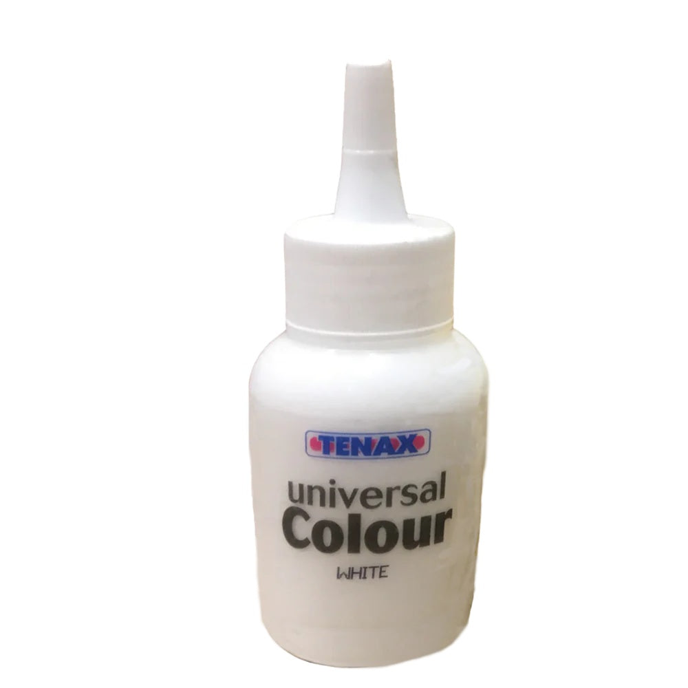 Pasta de colorare alba Tenax, pt. adeziv universal - tub 75ml