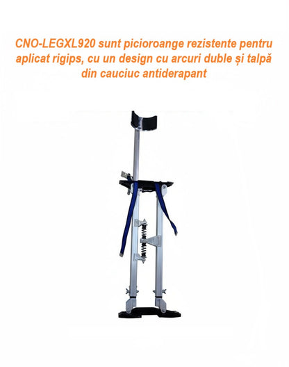 Picioroange ajustabile din aluminiu 610-1010 (mm) , 75kg - CNO-LEGXL920