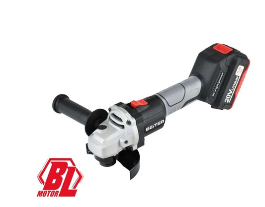 Polizor unghiular cu acumulatori - disc 100mm, 20V 5.0Ah - Beiter BA618-20V