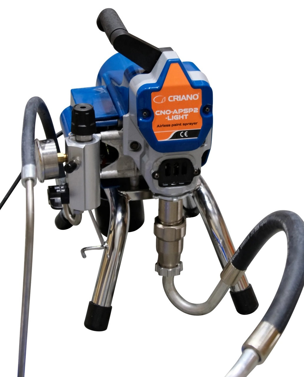 Pompa de vopsit si zugravit AIRLESS Piston Profesională - Complet Echipata - 1/4", 1.1kW, 2L/min - CNO-APSP2-LIGHT