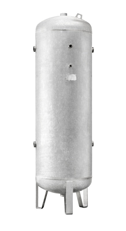 Rezervor de aer vertical, zinc/galvanizat - 4000 litri, max. 11.5 bari - ABAC-V4000-11.5B-ZINC