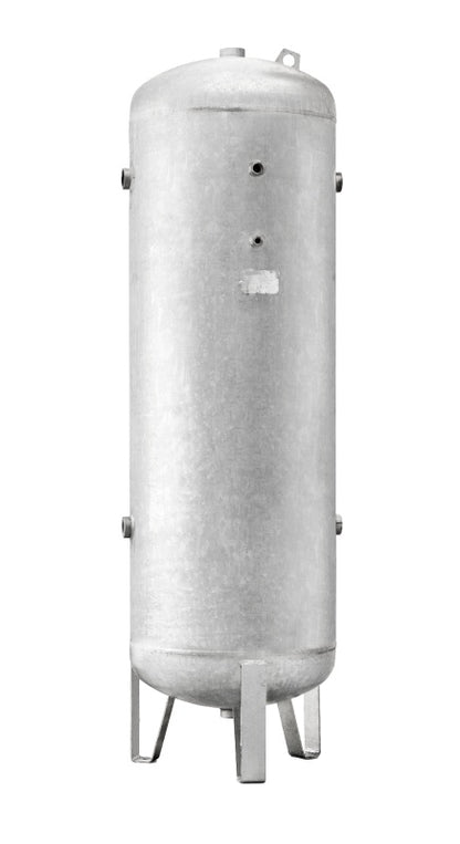 Rezervor de aer vertical, zinc/galvanizat - 5000 litri, max. 11.5 bari - ABAC-V5000-11.5B-ZINC