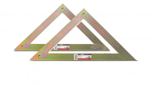 Rigla / echer cromat - 24” (60 cm) - RUBI-60993