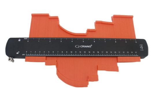 Sablon Profesional cu mecanism interior din aluminiu, pentru copiere forme, lung. 250mm - CNO-COPYCAT