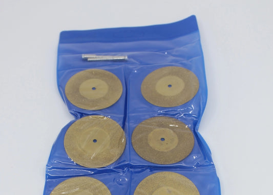 Set de 10 discuri diamantate taiat si slefuit ceramica 50mm si 2 axuri pentru CRIANO MPU350W - CNO-MPU350W-DD50