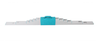 Set dreptare din aluminiu pentru nivelat - 6buc., 45-180cm - BIHUI-TASES6