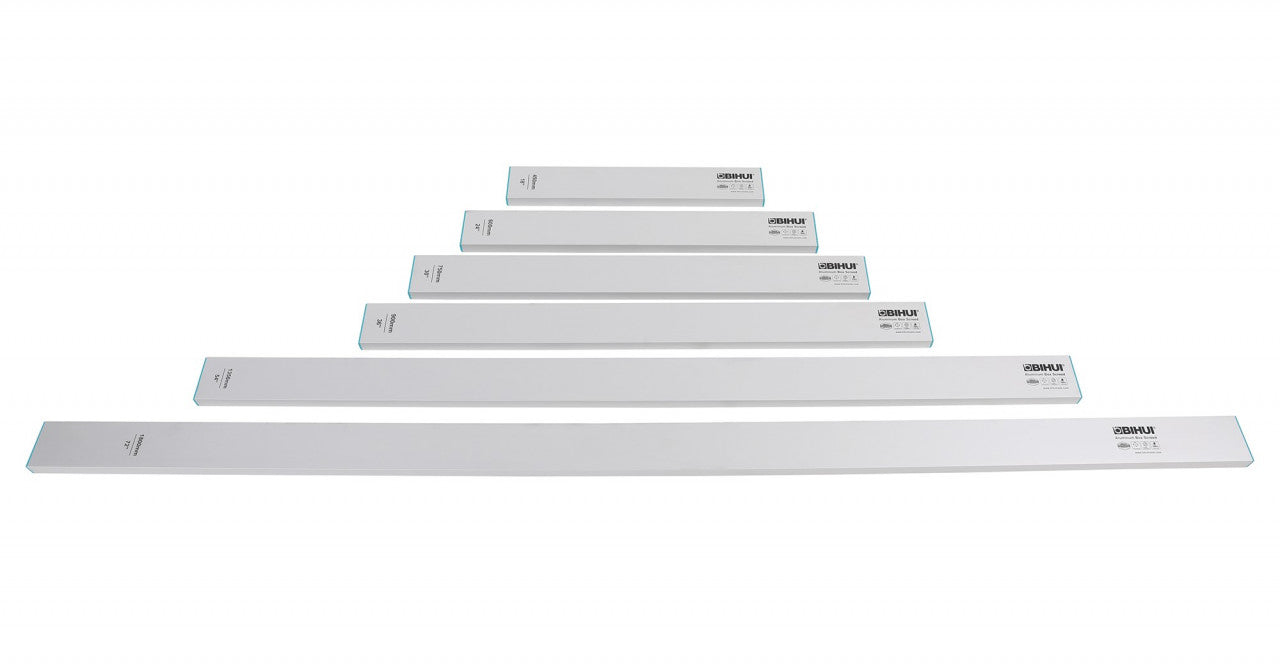 Set dreptare din aluminiu pentru nivelat - 6buc., 45-180cm - BIHUI-TASES6