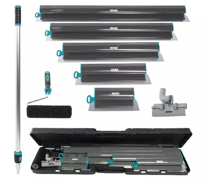 SET spatule pentru aplicare glet / tencuieli, 8 piese - Kit complet pentru Finisaje - BIHUI-PTKJK8