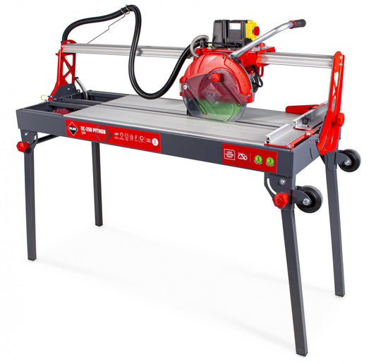 SH - Produs RESIGILAT - Masina de taiat gresie, faianta si placi 120.5cm, 1.1kW, DC-250 1200 PYTHON 230V-50 Hz. + CEV SuperPro - RUBI-56939