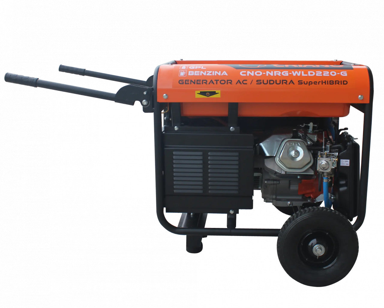 SH - RESIGILAT - Generator de sudura si curent 5.5 kW 220A MMA - CRIANO - CNO-NRG-WLD220G