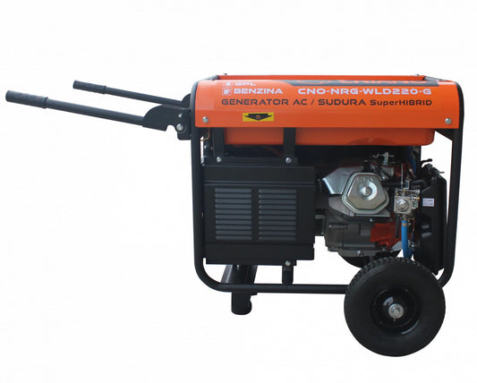 SH - RESIGILAT - Generator de sudura si curent 5.5 kW 220A MMA - CRIANO - CNO-NRG-WLD220G