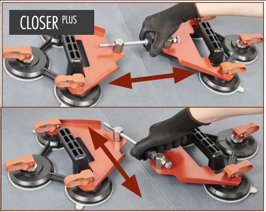 Sistem cu ventuze, pt. pozitionare si imbinare placi - Closer Plus, 6x Ø112mm - Raimondi-185DALMK2
