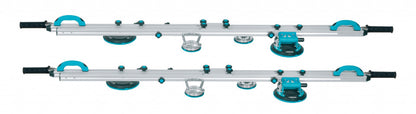 Sistem de transport cu 4 ventuze cu vacuum + 6 ventuze clasice pt. placi mari, 320cm, 130kg - BIHUI-LFCSV4