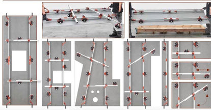 Sistem de transport pt. placi de dimensiuni mari, Easy-move MK IV - 8 ventuze RV175, 320cm - Raimondi-432EM04TA