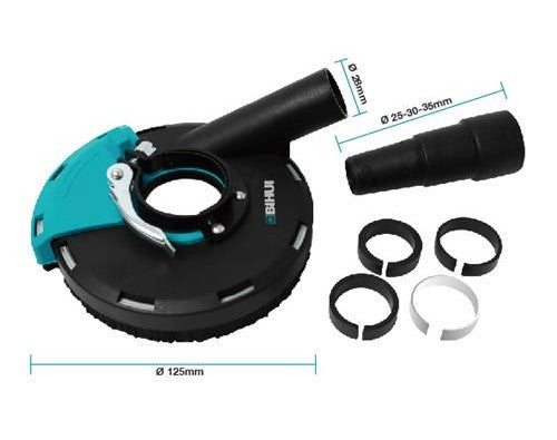 Sistem pentru extractie praf la slefuiri, 125mm - BIHUI-DCWDE5