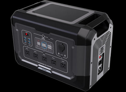 Statie acumulator portabil cu incarcare rapida - FastCharge, LiFePO4 - Generator Solar Power Station - 2500W, 2048Wh - CNO-PS2