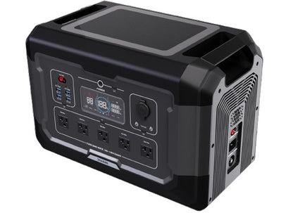 Statie acumulator portabil cu incarcare rapida - FastCharge, LiFePO4 - Generator Solar Power Station - 2500W, 2048Wh - CNO-PS2