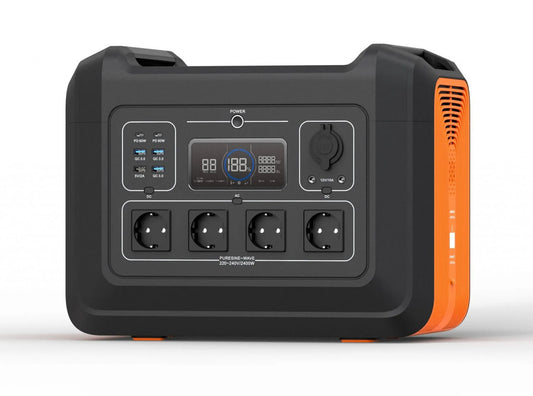 Statie acumulator portabil pentru incarcare electrica LongLife, LiFePO4, Generator Solar Power Station - 2400W, 2232Wh - CNO-PS2400