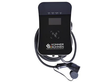 Stație de încărcare pentru vehicule electrice - monofazată, 7 kW, 32A, Tip 2 - KS X32/1