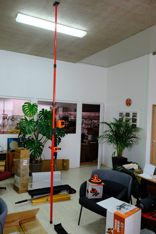 Tija Telescopica CRIANO 400cm Extensibila pt. Fixare Lasere si alte Unelte - CNO-SL400E