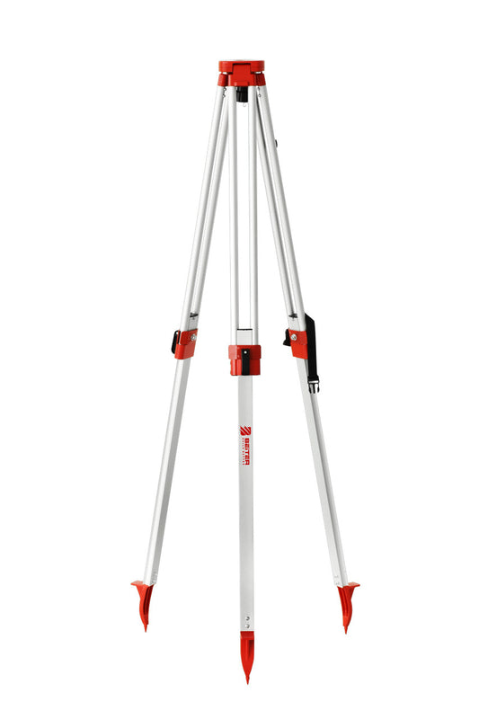 Trepied alumiuniu reglabil, 97-160cm - cap plat pt. lasere rotative sau nivele optice - Beiter BT160FH