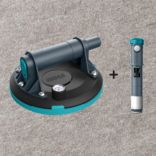 Ventuza Heavy Duty cu vacuum pt. placi texturate - Ø200mm, 140kg - BIHUI-SCBS8