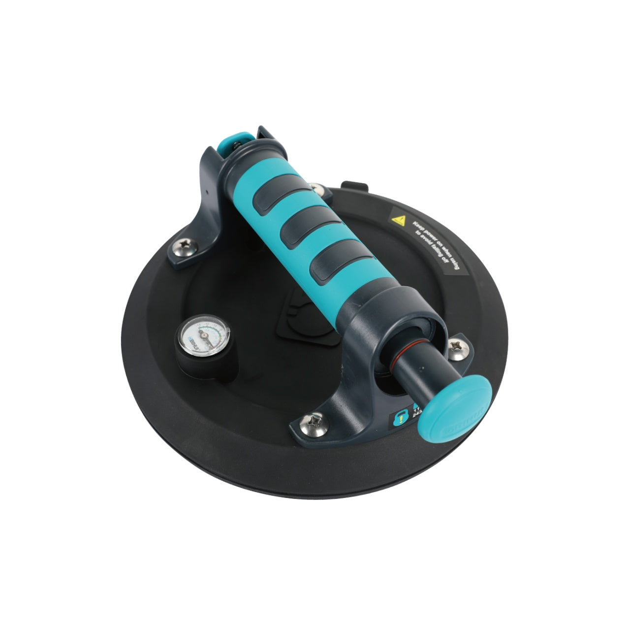 Ventuza Heavy Duty cu vacuum pt. placi texturate - Ø200mm, 140kg - BIHUI-SCBB8