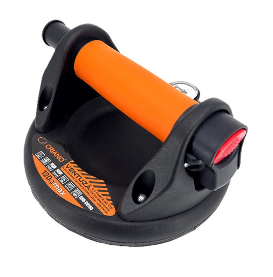 Ventuza Profesionala cu pompa de vid si manometru pentru manipulare placi rugoase sau fine Ø150mm, 120kg - CNO-CV150